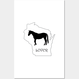 Wisconsin Horse Lover Gift Posters and Art